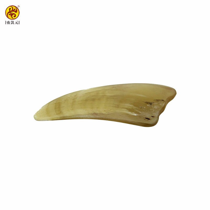 牛角刮痧板羊尾形  / 把