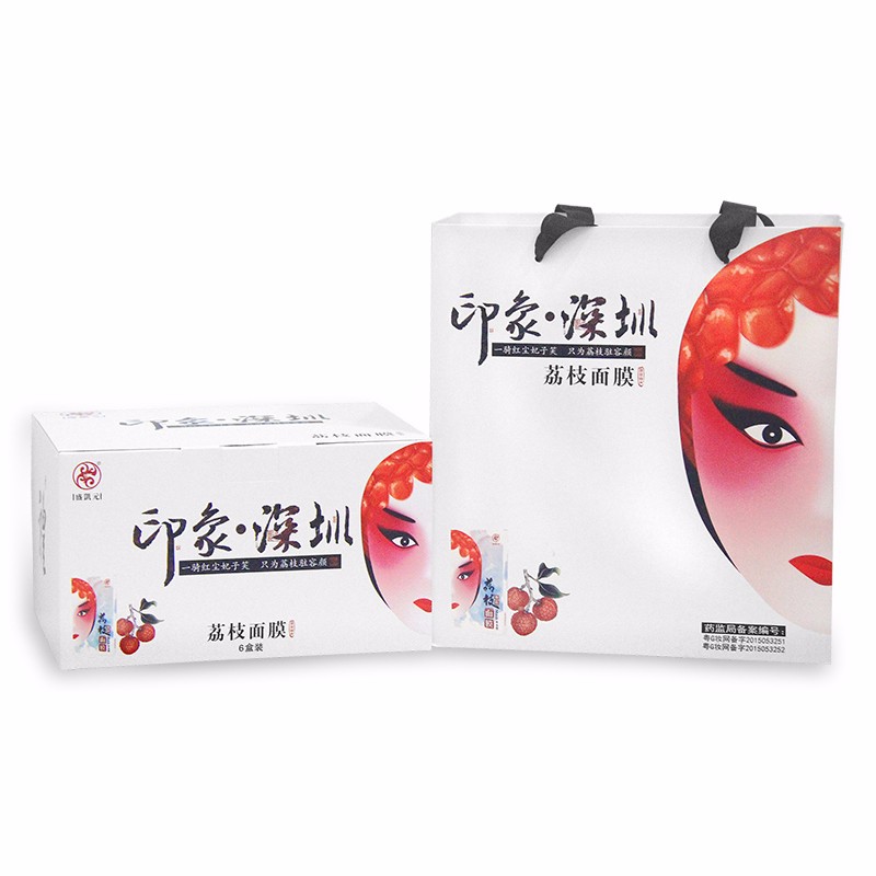 盛凯元荔枝补水蚕丝面膜礼套装（5片/盒*6盒/套)