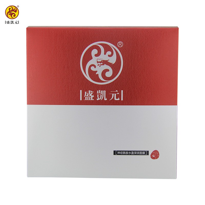 盛凯元神经酰胺水盈深润面膜（10袋/盒）清除自由肌  强力保湿